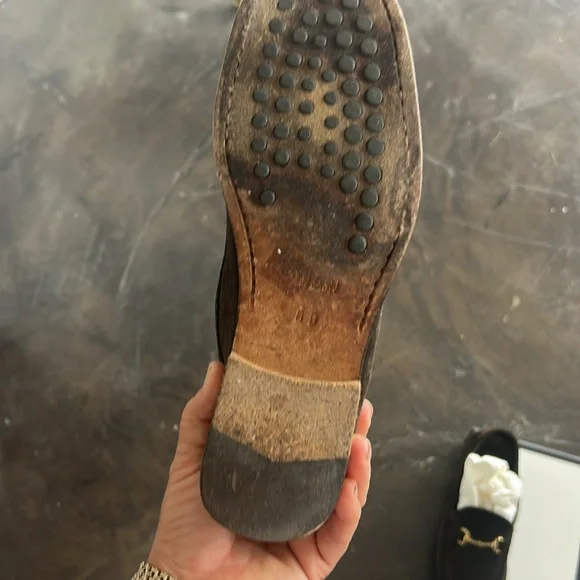 Gucci women’s Dark Brown Suede Loafers - Picture 12 of 12